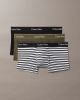 Calvin Klein Icon Cotton Stretch Low Ris Trunk 3 Pack Lv00nb4389 5vv Olive Night 1