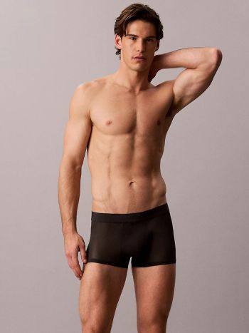 Calvin Klein Black Sheer Mesh Trunk Lv00nb4640 Ub1 Black 4