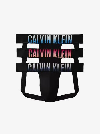 Calvin Klein Intense Power 3 Pack Jockstraps Lv00nb4624 6d4 Black Bodies 1