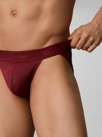 Calvin Klein Sculpt Lace Sport Brief Lv00nb4632 4gj Established Red 2