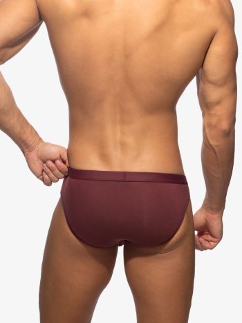 Addicted Ad1495 Bamboo Skin Layer Bikini Brief Garnet 1