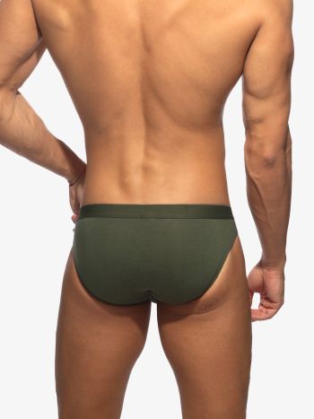 Addicted Ad1495 Bamboo Skin Layer Bikini Brief Khaky 3