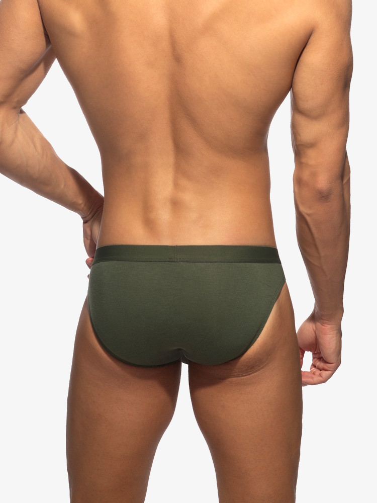 Addicted Ad1495 Bamboo Skin Layer Bikini Brief Khaky 3
