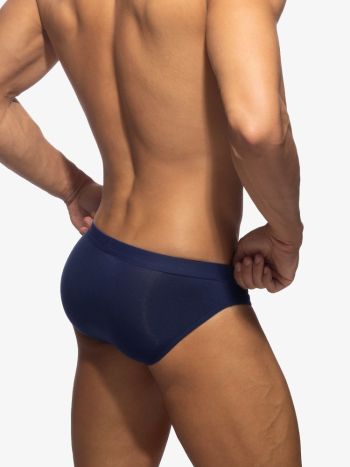 Addicted Ad1495 Bamboo Skin Layer Bikini Brief Navy 3