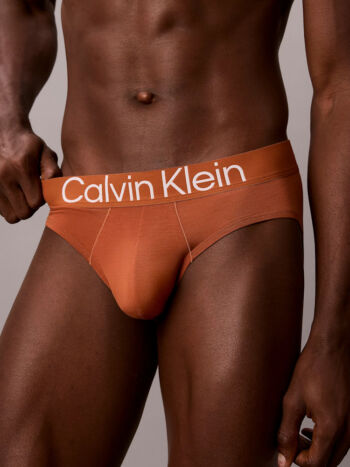 Calvin Klein Black Collection Lyocell 3 Pack Hip Brief Lv00nb4649 4k0 Woodland 3