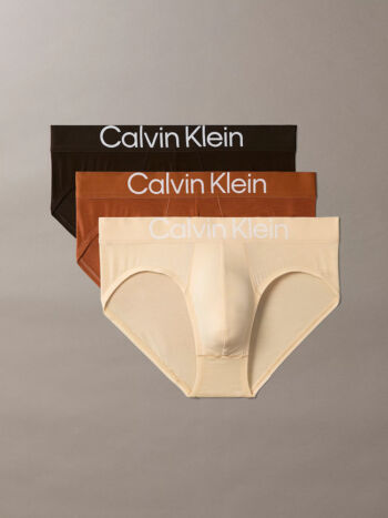 Calvin Klein Black Collection Lyocell 3 Pack Hip Brief Lv00nb4649 4k0 Woodland 5
