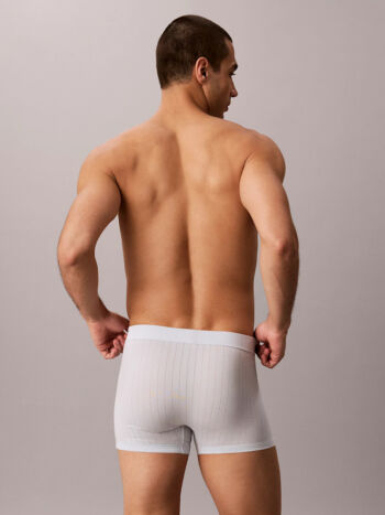 Calvin Klein Cotton Stretch Script Patch Trunk Lv00nb4698 Ciq Plein Air 1