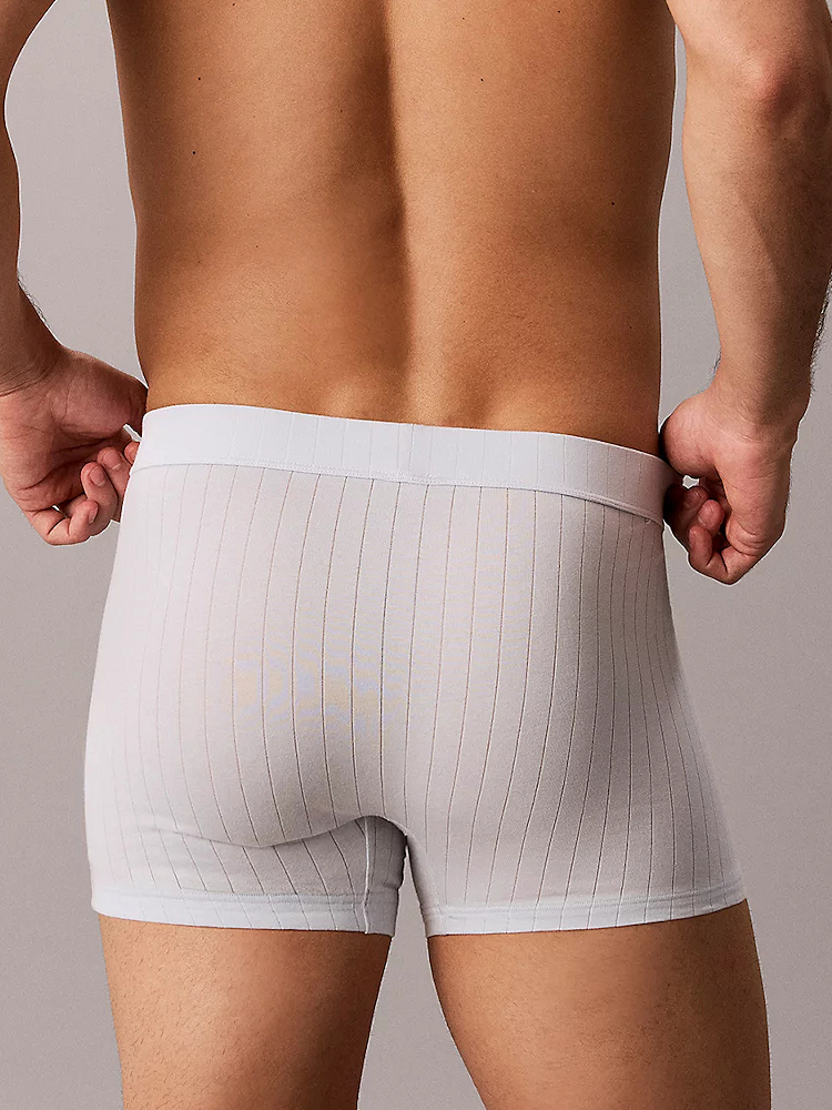 Calvin Klein Cotton Stretch Script Patch Trunk Lv00nb4698 Ciq Plein Air 5
