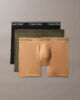 Calvin Klein Microfiber Stretch 3 Pack Boxer Briefs Lv00nb4410 4u9 Bronze 6