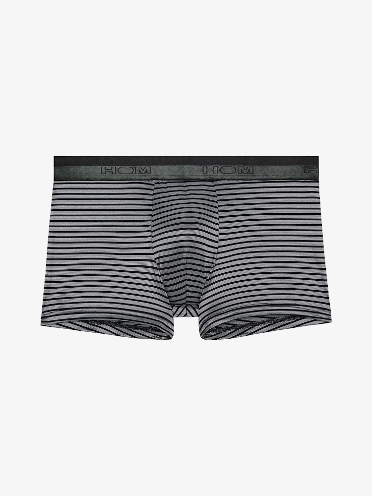 Hom Boxer Briefs Monsieur 403251 Black White 1