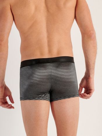 Hom Boxer Briefs Monsieur 403251 Black White 5