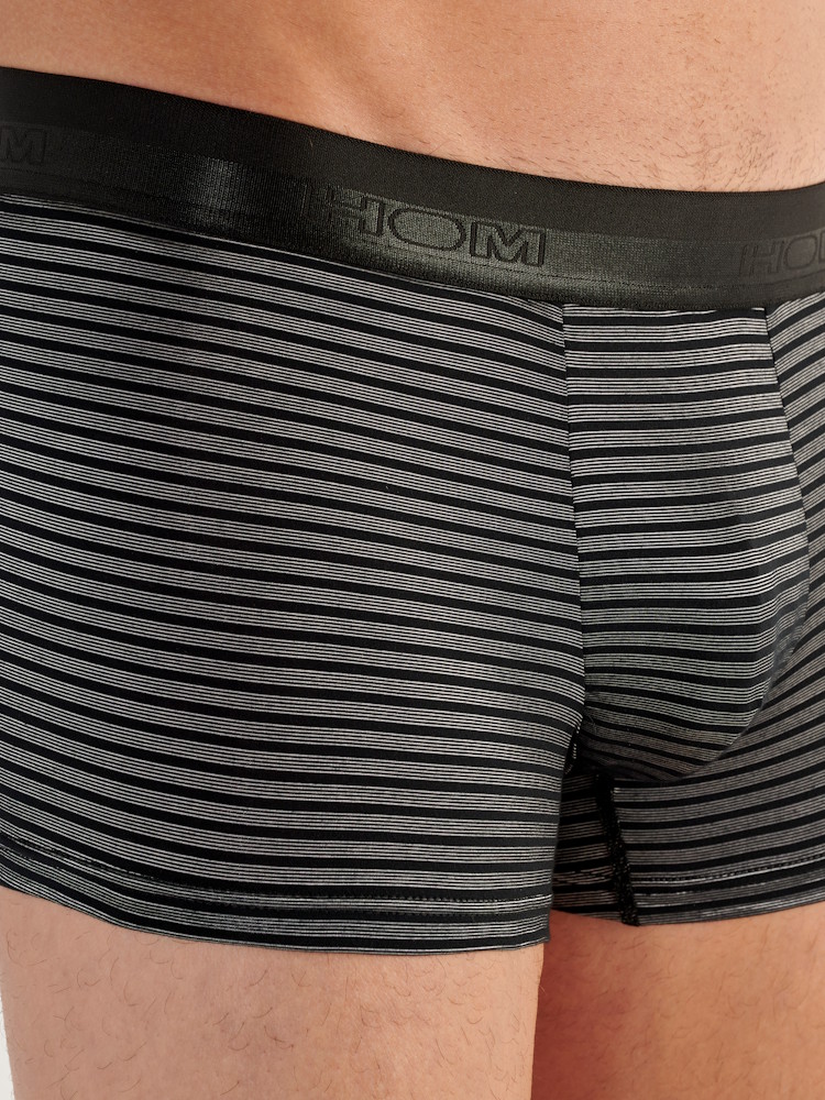 Hom Boxer Briefs Monsieur 403251 Black White 6