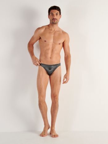 Hom Comfort Micro Briefs Monsieur 403250 Black White 4