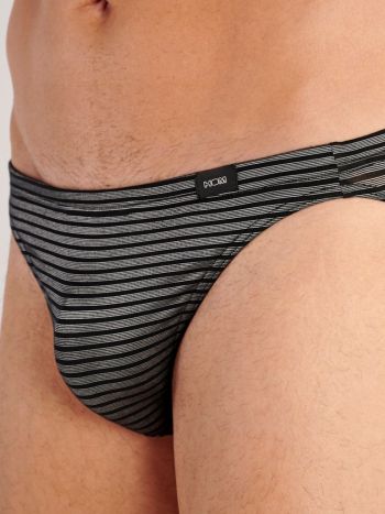 Hom Comfort Micro Briefs Monsieur 403250 Black White 6