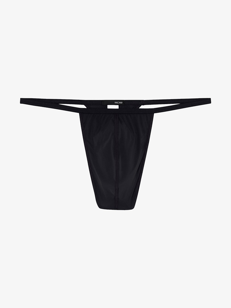 Hom Plumes G String 359931 Black 1